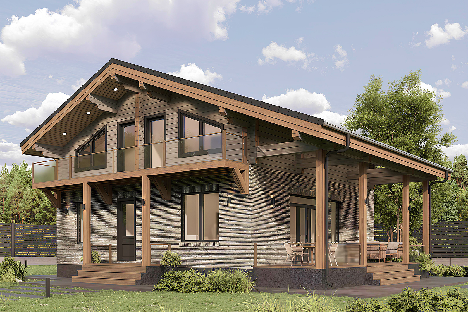 Дом из камня VZ-788